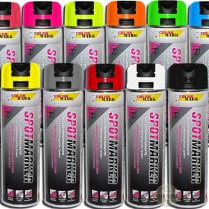 Motip Spotmarker. Markeringsspray Fluo Blå 500ML - Bilde 2