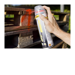 Motip Allroundmarker. Tunnel spray Grønn Fluo 500ML - Bilde 2