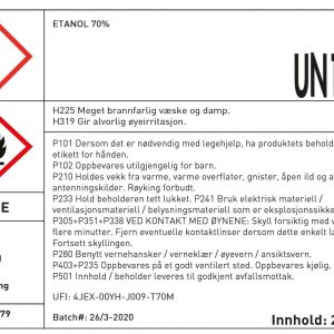 70% Etanol, 25L - Bilde 2