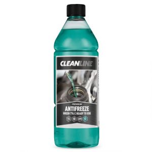 Frostvæske Cleanline premium Antifreeze grønn ferdigbl. 1L - Bilde 1