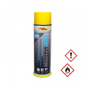 Motip 2K Linemarker. Gul 500ml. - Bilde 1