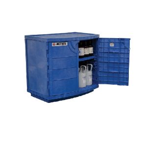Kjemiskap HDPE for syrer. 635x914x889mm - Bilde 1