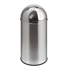 Avfallsbeholder Brannsikker Pushcan EKO 40L - Bilde 1