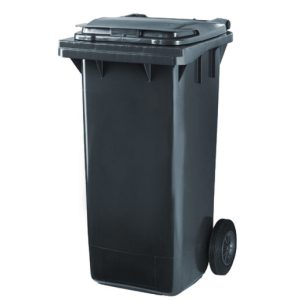 Avfallsbeholder 240 L Svart - Bilde 1