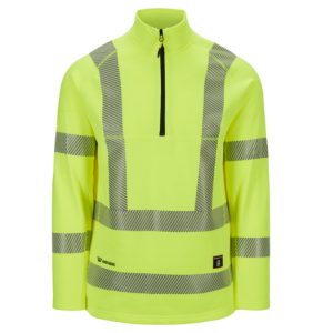 Hivis 1/2-zip genser