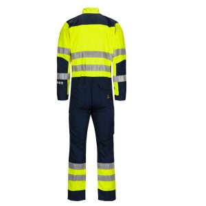 Flamtech Kjeledress Fluor gul/marine - Bilde 2