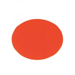 Ristmatte Rund  ø76x1cm. Orange - Bilde 1