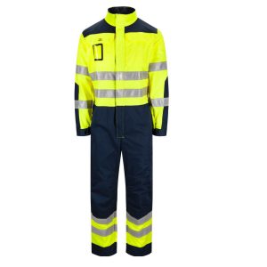 Flamtech Kjeledress Fluor gul/marine - Bilde 1