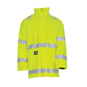 Jakke Regn 240D63A Fluoriserende gul - Bilde 1