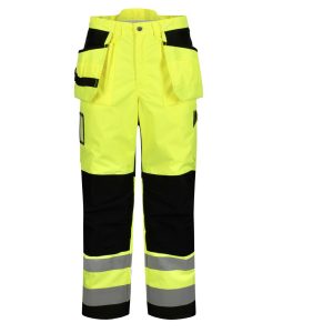 Synlighet bukse Vinter Fluoriserende gul/Sort - Bilde 1