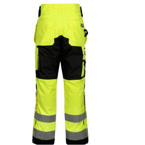 Synlighet bukse Vinter Fluoriserende gul/Sort - Bilde 2