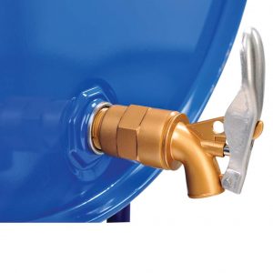 Fatkran messingbelagt, 3/4"