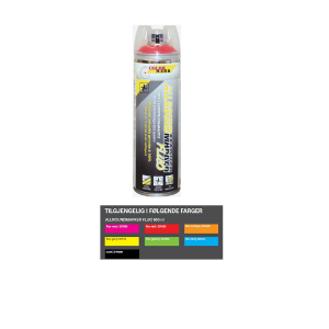 Motip Allroundmarker.Tunnel spray Gul Fluo 500ML