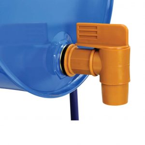 Fatkran i plast  (LDPE) 2"