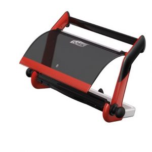 Veggstativ stor rull rød/sort W1