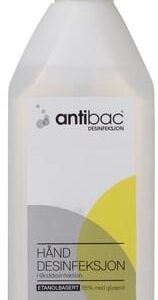 Antibac Hånddesinfeksjon 85% 600ml pumpeflaske