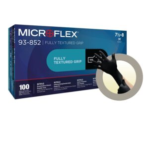 Engangshanske Microflex Svart 93-852